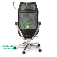 Ghế Công Thái Học GX206B-L (Lưới)
