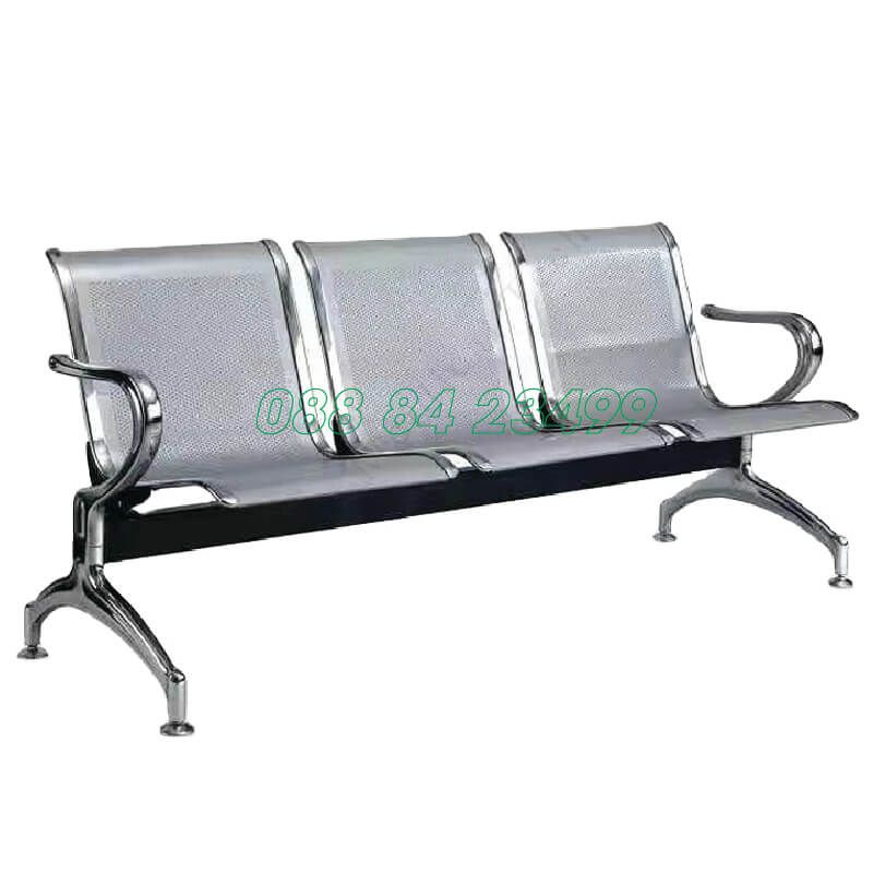 Ghế băng thép mạ RPC08-3M