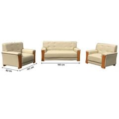 Bộ Sofa Da văn phòng cao cấp SF33