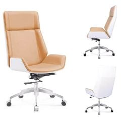 Ghế Xoay Da PU Lưng Cao GX601B-HK