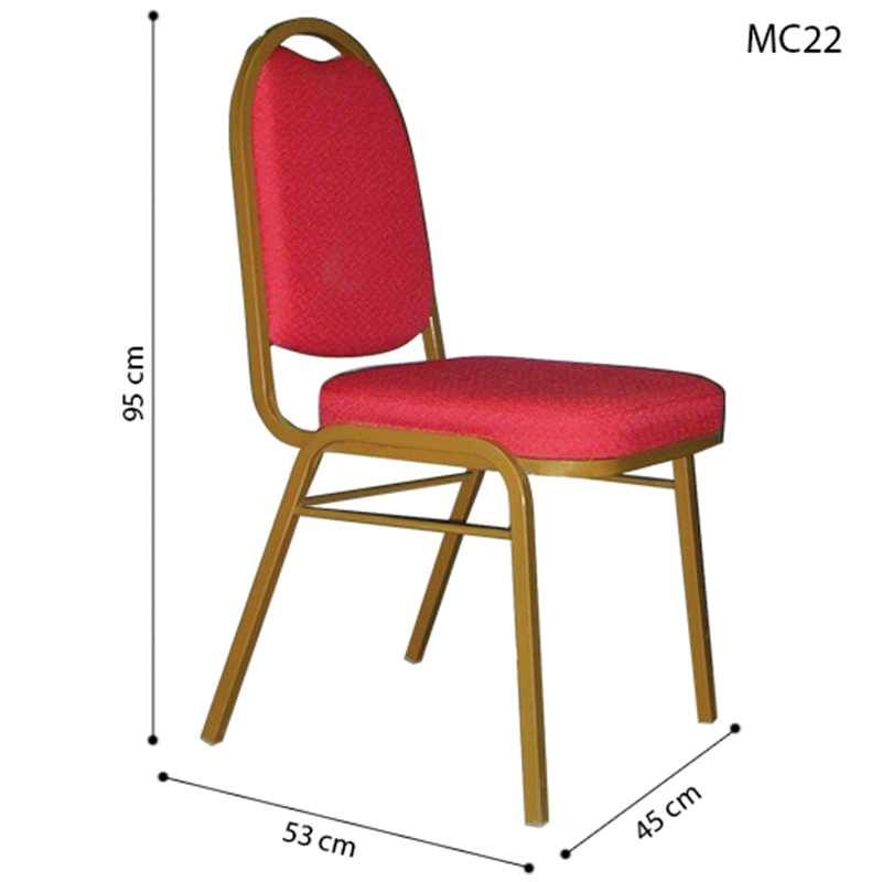 Ghế xếp khung thép MC22