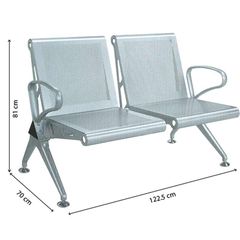 Ghế Băng Chờ 2 chỗ GPC03-2