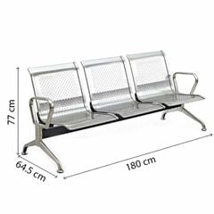 Ghế băng chờ Inox GPC04I-3