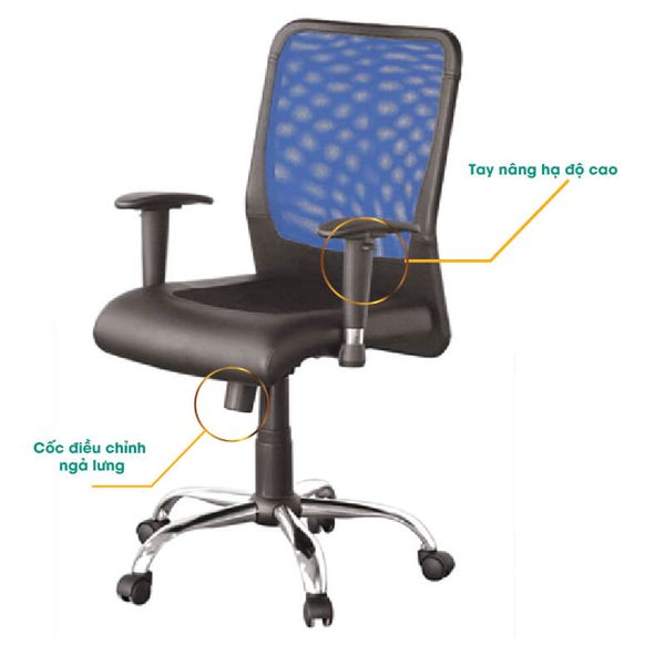 Ghế Xoay Văn Phòng Lưới GX08.1-M