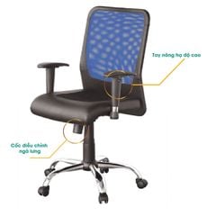 Ghế Xoay Văn Phòng Lưới GX08.1-M