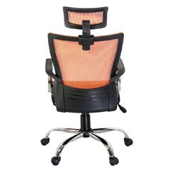Ghế Xoay Lưới Chân Nhựa, Mạ, HK GX402B