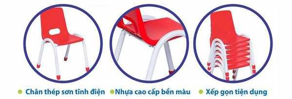 Ghế mẫu giáo GMG106