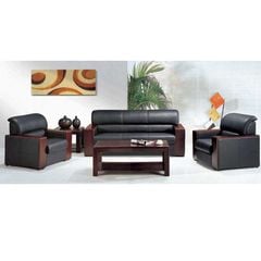 Bộ Sofa Da văn phòng cao cấp SF11
