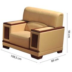 Bộ Sofa Da văn phòng cao cấp SF21