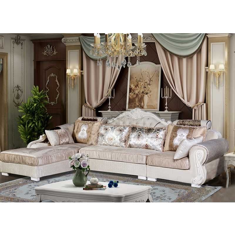 Bộ Sofa vải Tân Cổ Điển SF50