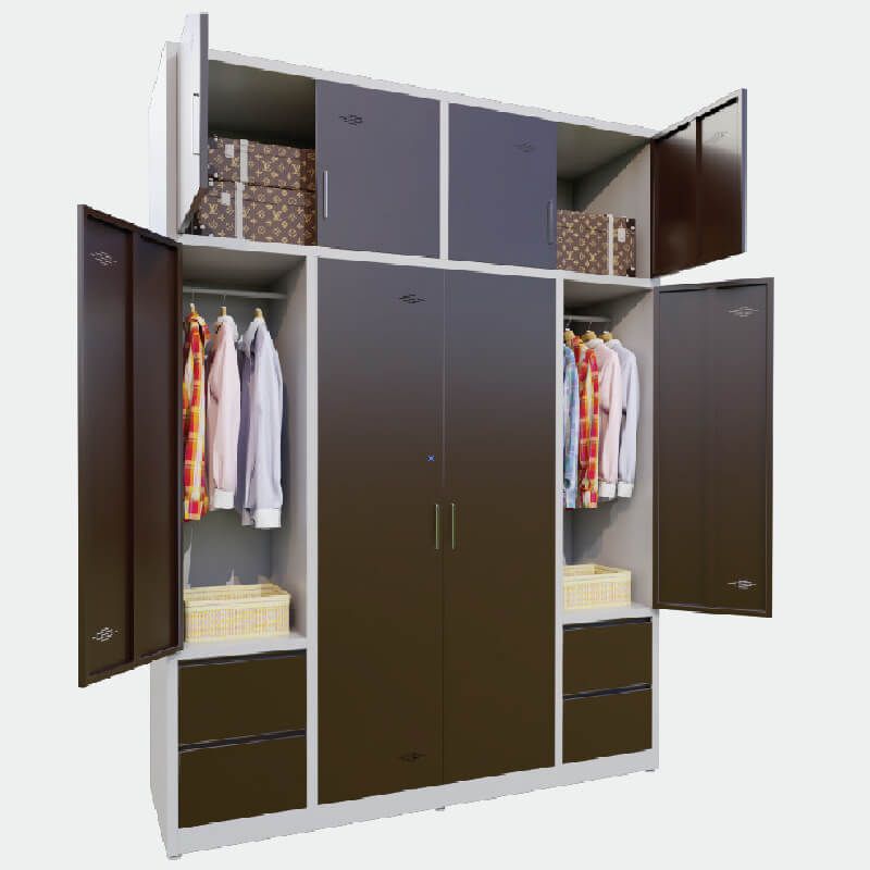 Tủ Quần Áo | Tủ Sắt Xuân Hòa CA-8A-6KLG