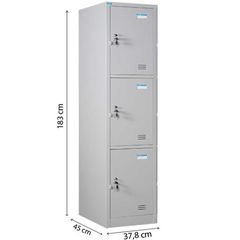 Tủ Locker 3 khoang TU983