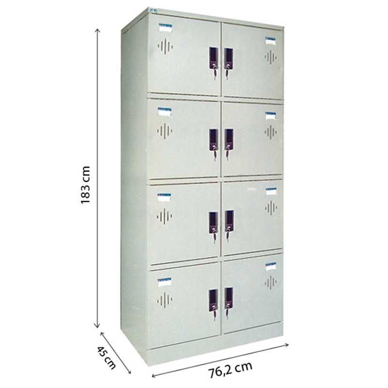 Tủ Locker 8 khoang TU984-2L