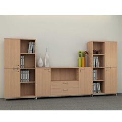 Bộ 3 tủ gỗ HR1800-2B