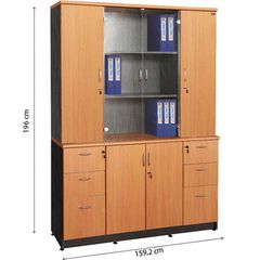 Tủ gỗ văn phòng NT1960-4B