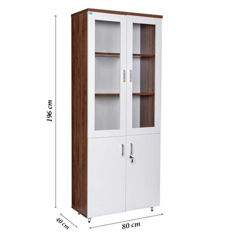 Tủ gỗ hiện đại LUX1960-2B3