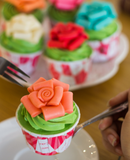 Cupcake Hoa hồng - Đám cưới/ Đám hỏi (CC08)