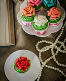 Cupcake Hoa hồng - Đám cưới/ Đám hỏi (CC08)