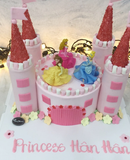 Bánh Công chúa Disney 02 lâu đài cổ tích (FD25)