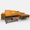 Bộ Sofa Góc SGY-01 + Bàn Trà Gỗ Kính