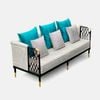 Ghế Sofa Gỗ Văng CHAWOO phong cách Đông Dương (Indochine)