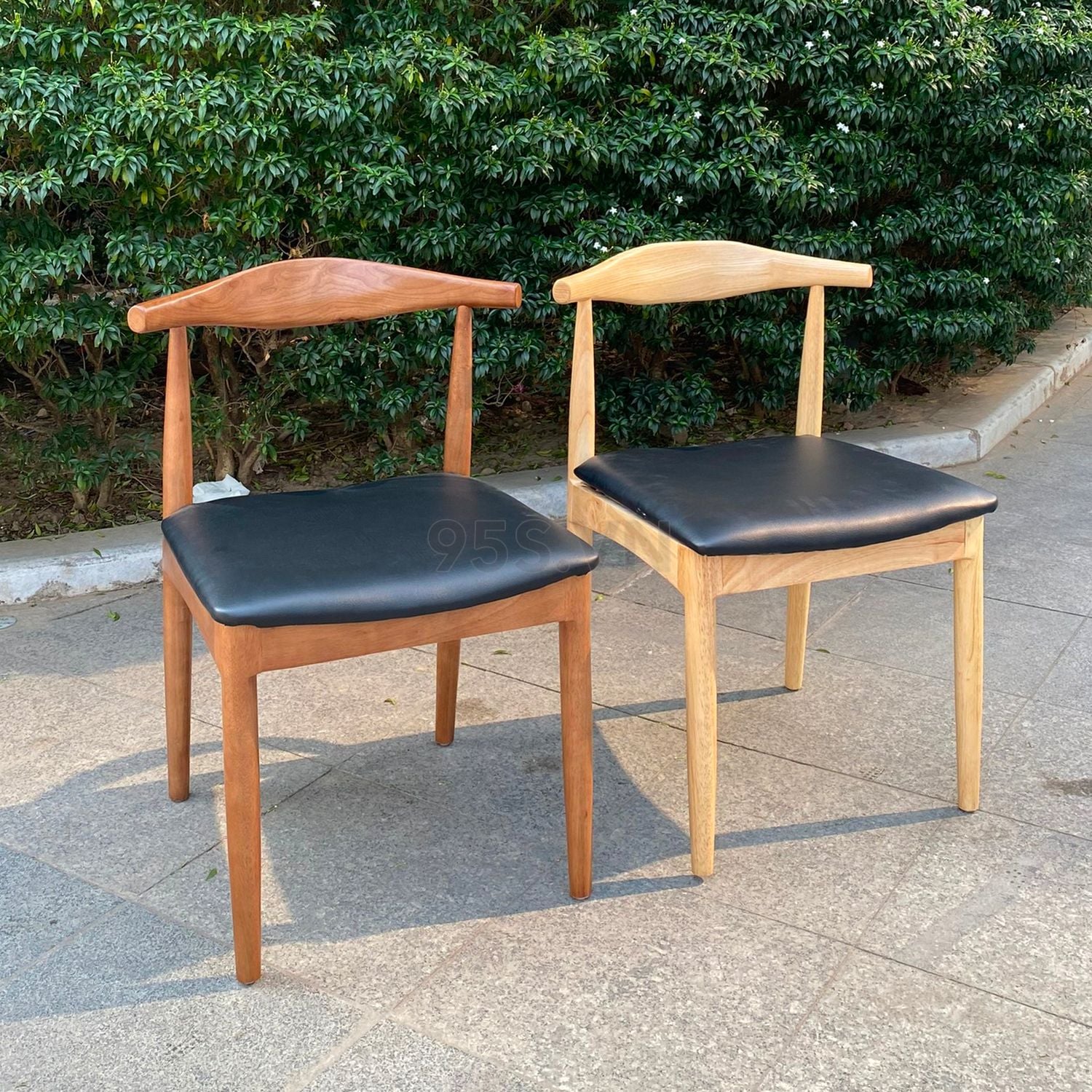 Ghế ăn ghế cafe Elbow Bull gỗ đẹp hiện đại