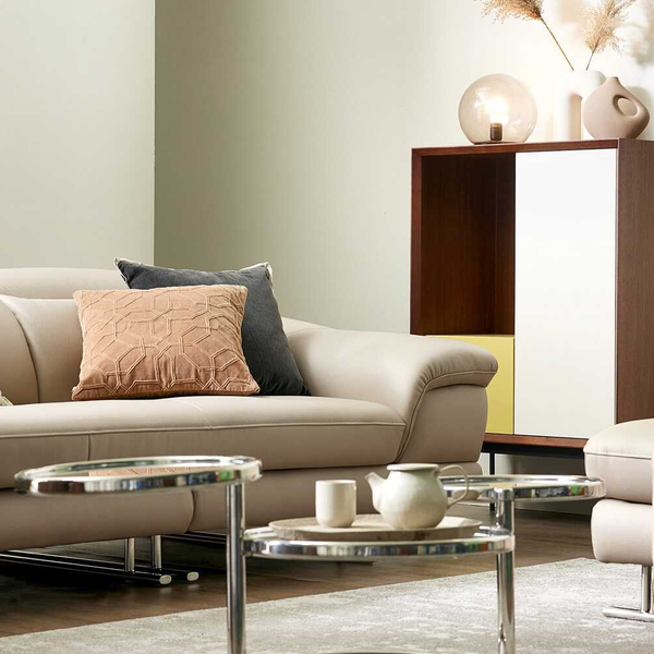 Sofa Văng Da 3 Chỗ Đệm Băng Tựa Gật Gù