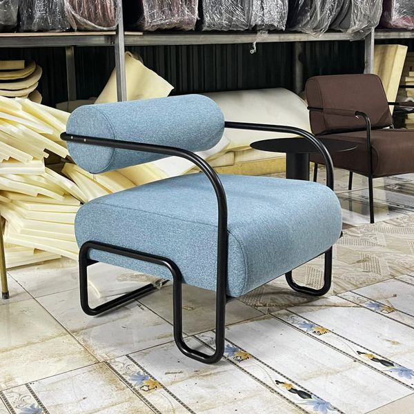 Ghế Cafe Sofa Đơn Khung Sắt Bọc Nệm SD37