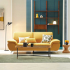 Sofa Văng Nỉ 2 Chỗ Tựa Tay