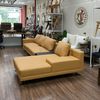 Ghế Sofa Góc L Bọc Da Phong Cách Ý