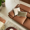 Sofa Văng Da 2 Chỗ Tựa Gật Gù