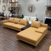 Ghế Sofa Góc L Bọc Da Phong Cách Ý