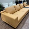 Ghế Sofa Góc L Bọc Da Phong Cách Ý