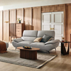 Sofa Văng Da 2 Chỗ Tựa Liền