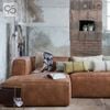 Sofa góc BEAN MODULAR bọc da phong cách Ý italia