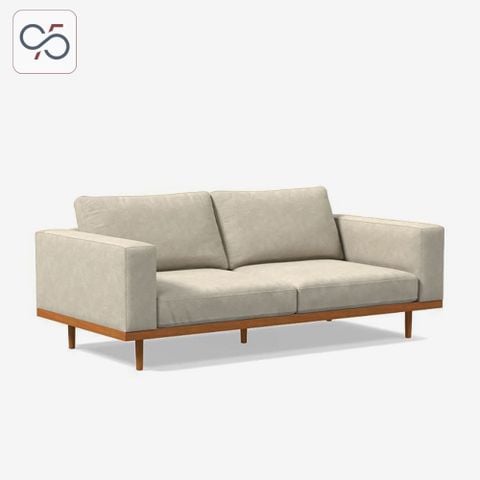 CAMA sofa văng nỉ khung gỗ bọc vải hiện đại