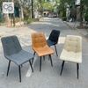 Ghế ăn cafe Camila bọc da chân sắt