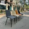 Ghế ăn cafe Camila bọc da chân sắt