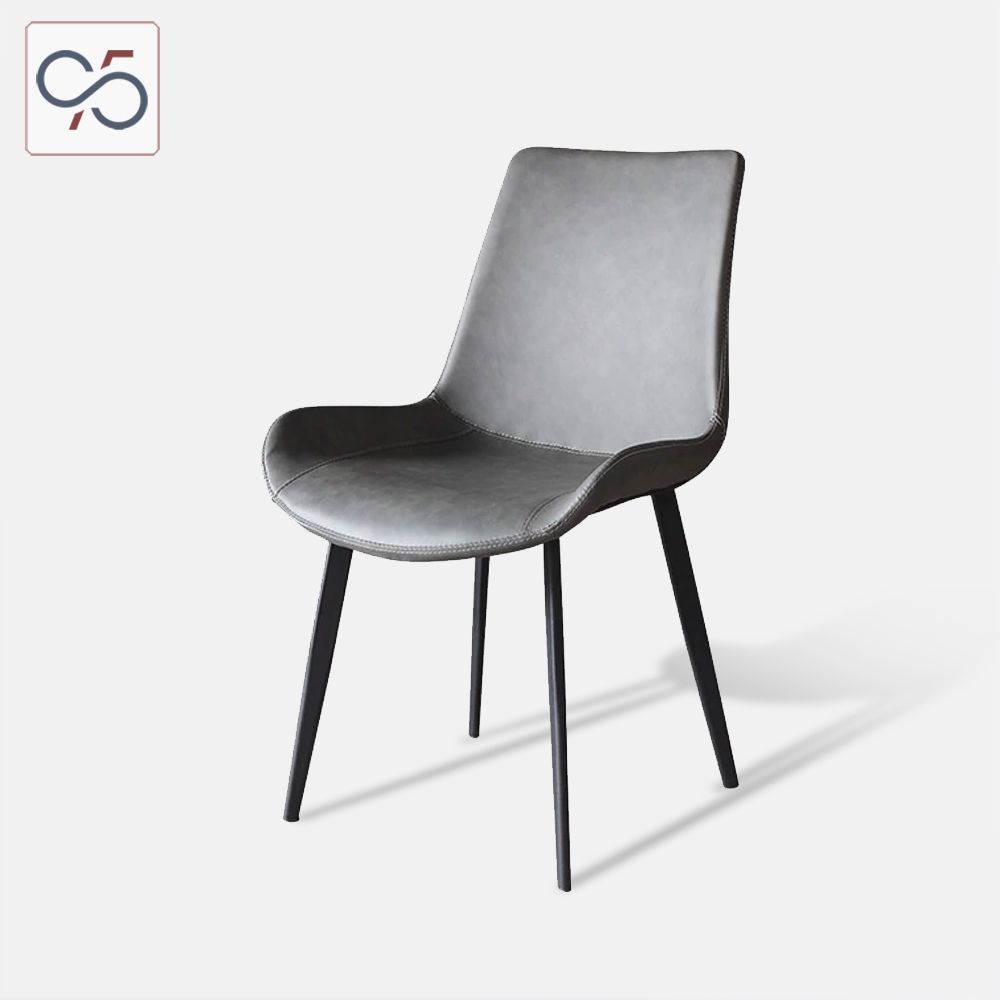 Ghế ăn cafe NELSON bọc da chân sắt