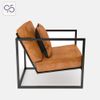 POLY ARMCHAIR - Sofa đơn bọc da khung sắt