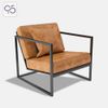 POLY ARMCHAIR - Sofa đơn bọc da khung sắt