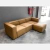 Ghế Sofa Góc L Modular Bọc Da