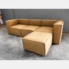 Ghế Sofa Góc L Modular Bọc Da