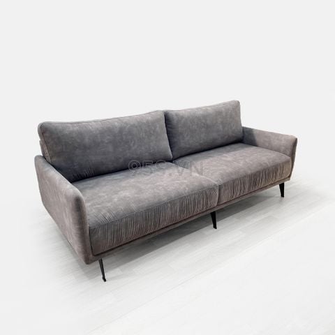 Ghế Sofa Văng Bọc Vải Nỉ Nệm Nhăn