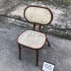 Ghế Gỗ Vienna Thonet Mặt Ngồi Mây Lưng Mây