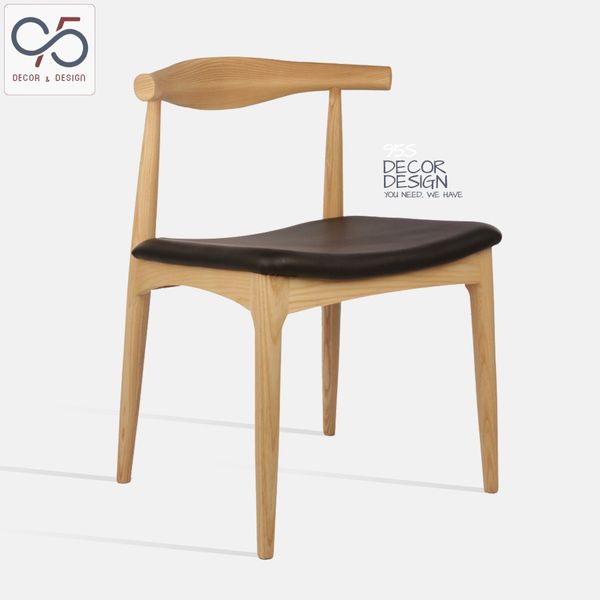Ghế ăn ghế cafe Elbow Bull gỗ đẹp hiện đại