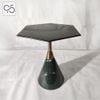 OVO table - Bàn táp sofa đa giác đế đá tự nhiên