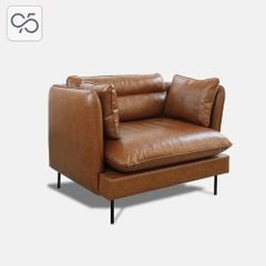 Sofa đơn NUBE bọc da phong cách Ý italia