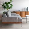 Sofa RIVERA văng nỉ khung gỗ phong cách Ý italia