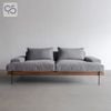 Sofa RIVERA văng nỉ khung gỗ phong cách Ý italia